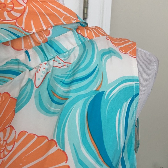 🔥SALE!🔥Lilly Pulitzer Off-Shoulder Silk Dress - Picture 5 of 6